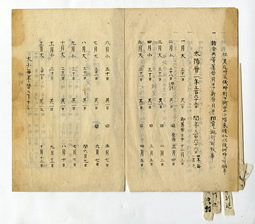 改暦の詔書并太政官達につき町触
